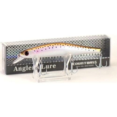 110mm 17.6g Countbass Slow Sinking Minnow Magnet Weight, Hot Selling Long Casting Jerk baits Wobbler Fishing Lures Dive 0.8-1.2m