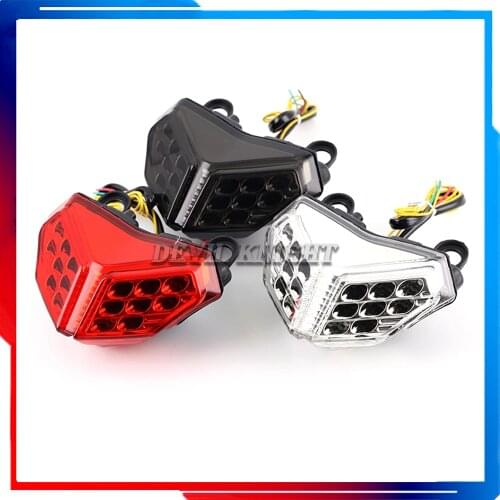 Motorcycler Accessories Integrated LED Tail Light Turn signal Blinker For DUCATI 848 1098 1198 1098R 2007 2008 2009 2010 2011