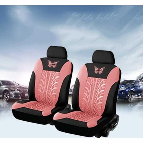3D Butterfly Car Seat Covers Patchwork Prints Fabric Seat Covers Cushion For Car Decoration Universal Car Covers Interior