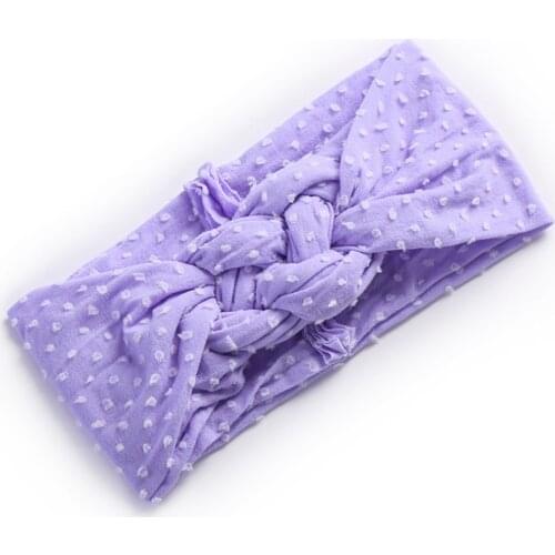 Baby Head Wraps Kids Nylon Headbands One Size Fit All Sailor Knot Headband Donut Headband Bun Headband Newborn Shower Gift HB365