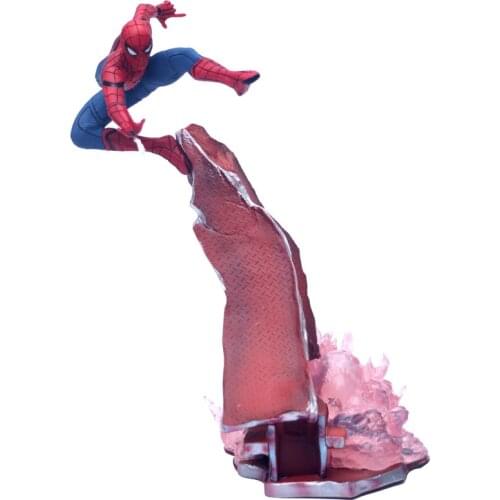 Marvel Spiderman Super Hero Spider Man Homecoming Statue Action Figure Toys