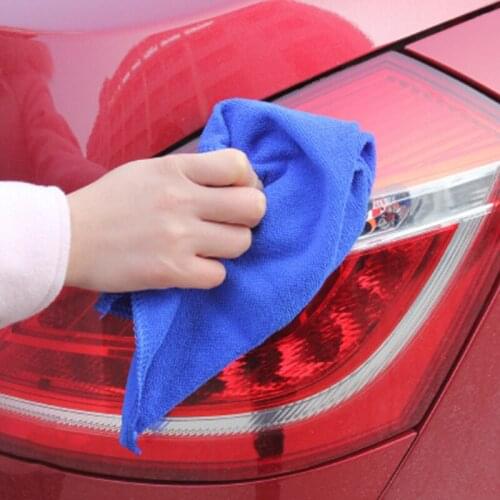 1PCS Microfiber Car Cleaning Towel Automobile Motorcycle Washing Glass Household Cleaning Small Towel for Car Styling