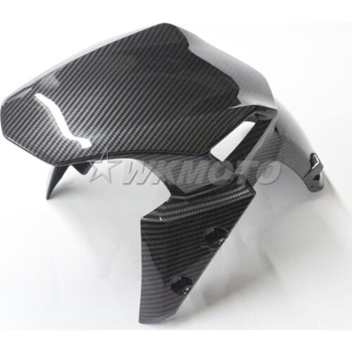For Kawasaki Ninja Z900 2017 2018 2019 2020 Tire Front Fender Mudguard ABS Plastic Carbon Fiber Painted