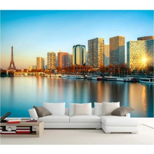 Custom photo 3d wallpaper Hd art photography city architecture living room home decor 3d wall murals wallpaper for walls 3 d