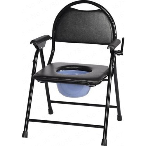 Pregnant women disabled seniors toilet chair elderly stool toilet folding toilet chair