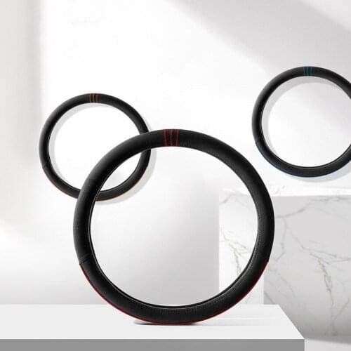 38cm Universal Suede Car Steering Wheel Cover