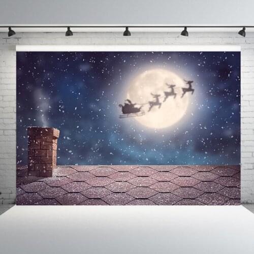 Photography Background Vinyl and Polyester Background Computer Printed Christmas Backdrops for Photo Studio Photocall