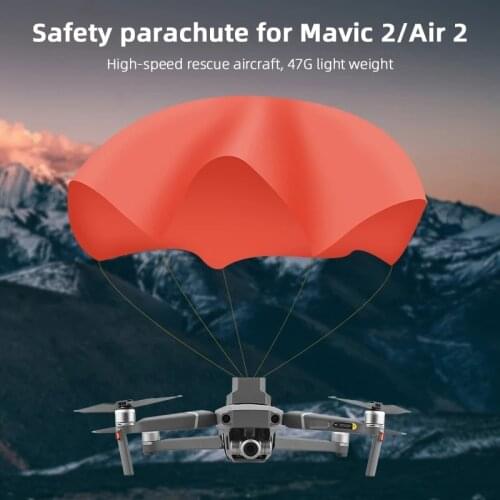 Flight Safety Parachute Safety Umbrella for DJI Osmo Mavic 2/Pro/Air 2/Air Drone Flight Safety Protection Accessories