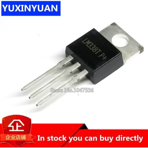 5PCS/LOT LM338T TO220 LM338 TO-220 338T new and original IC