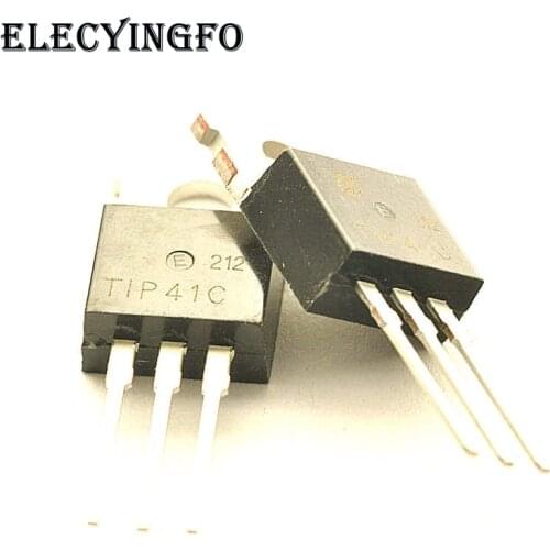 5pcs TIP41C + 5pcs TIP42C Transistor TO-220 Total 10pcs