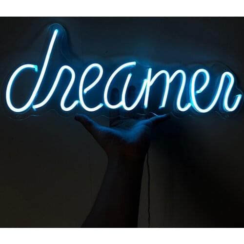 Custom-Led-Neon-Light-Signs Decoration For Room Decor Dream neon light Decoration