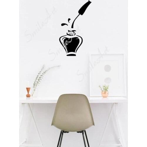 Cute Manicure Waterproof Wall Stickers Home Decor For Kids Rooms Decoration Diy Pvc Home Decoration Accessories