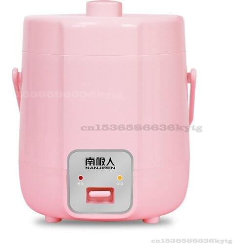 Mini Rice Cooker Household 1L Single Rice Cooker Portable Office Cooking One-person Dormitory Non Stick Coating Rice Cookers