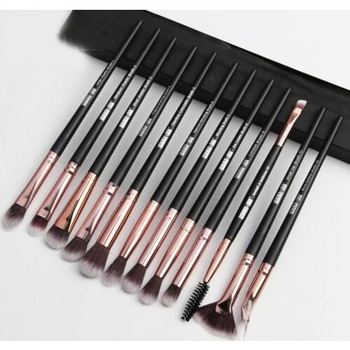 Multifunction new makeup brush 12 PCS professional mixed eye shadow eyebrow brush makeup beauty set