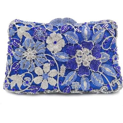 XIYUAN New Luxury Bag for Wedding&Party small Handbags Women Bags Designer Rhinestone Clutch purse Evening Bags Clutches gift