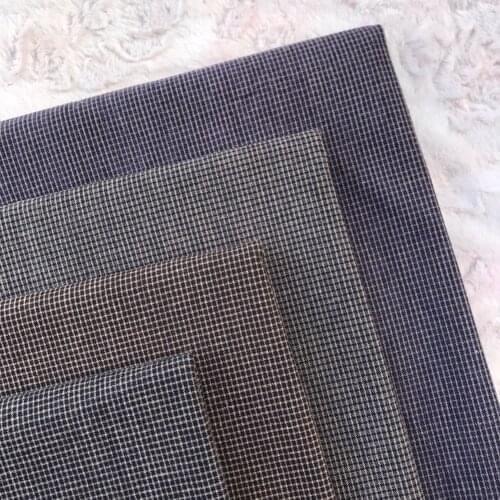 Random Little Cloth DIY Japan Group Yarn-dyed Fabric,for Sewing Handmade Patchwork Quilting , Stripe 50*170cm Plain