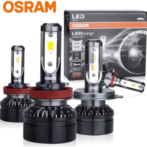 OSRAM HB4 HB3 LED fog light led Bulb auto headlight Car 9012 HIR2 lampada h7 super led h4 H1 HB2 9005 9006 H11 12V 6000K White