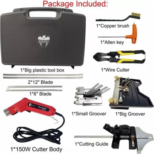 110V-240V 150W HandHeld Electric Hot Knife Foam Sponge Cutter Styrofoam Professional Thermal Cutting And Hot Wire Grooving Tool