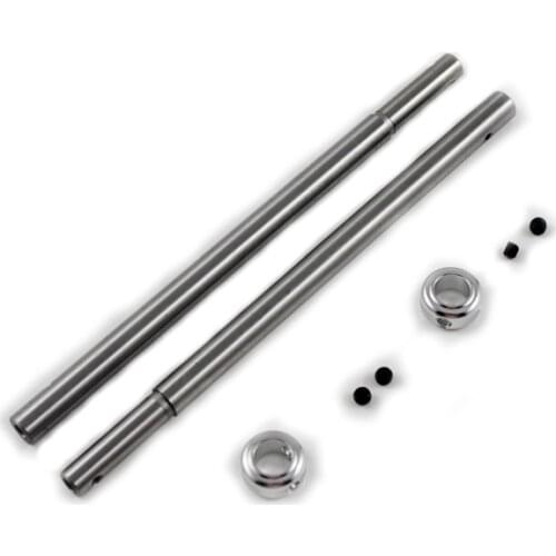 2Pcs 500 DFC Main Rotor Shaft 140mm For Trex 500DFC Helicopter