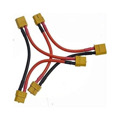 2Packs XT60 Deams EC5 TRX TX60 XT90 Serial Wire Switch Cable Connector RC Lipo Battery