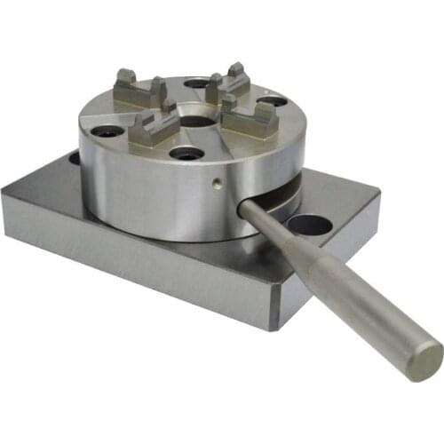 CNC machine center compatible ER-038824 quick manual chuck 100p with base plate