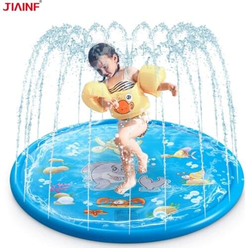 Baby Children Sprinkler Toy Outdoor big Splash Pad Summer Garden Outdoor Party Inflatable Play Mat Newborn beach play Water game