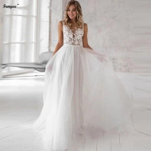 Funyue Lace Wedding Dresses