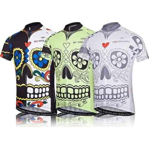 KEYIYUAN Summer Short Sleeve Mtb Bike Cycling Jersey 2021 Ropa Ciclismo Cycling Clothing Men Shirt Hombre Maillot