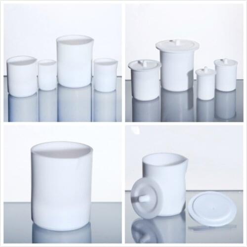 Laboratory PTFE Beaker Acid and Alkali Resistant Beaker Various Specifications