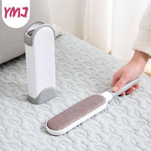 Reusable Self-Cleaning Pet Hair Brush Portable Lint Remover Fur Scrub Sheets Hair Clothes Fluff Brushes Magic Clean Brush