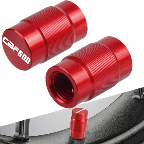 For Honda CBF600/SA CBF 600 SA 2004-2007 2010-2013 2012 2008 2009 One Pair Motorcycle LOGO Aluminum Wheel Tire Valve caps 2005