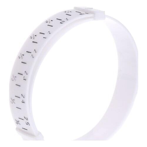 Bracelet Sizer Plastic Wristband Measuring Tool Bangle Jewelry Making Gauge Hand