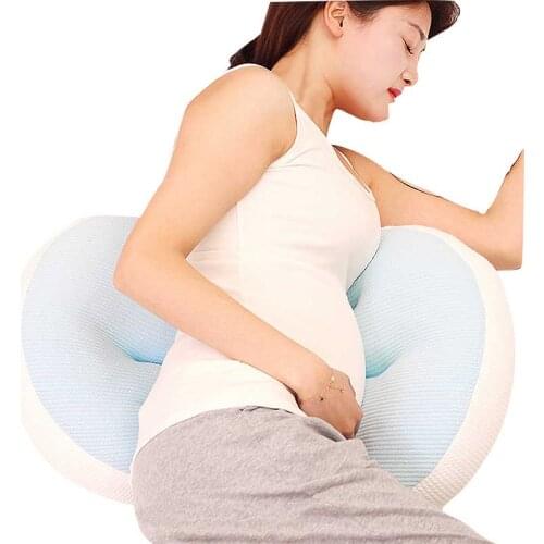 Adjustable Pregnancy Pillow Pregnanct Women Sleeping Pillow Waist Belly Support U Shape Body Maternity Pillow for Side Sleepers