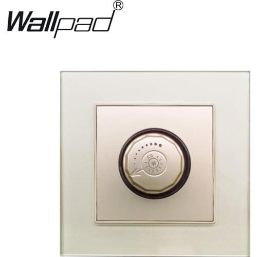 Dimmer Switch Lamp Controller LED Incandescent lamp Wall Switch Glass Panel Light Switch 16A Brightness Adjustable