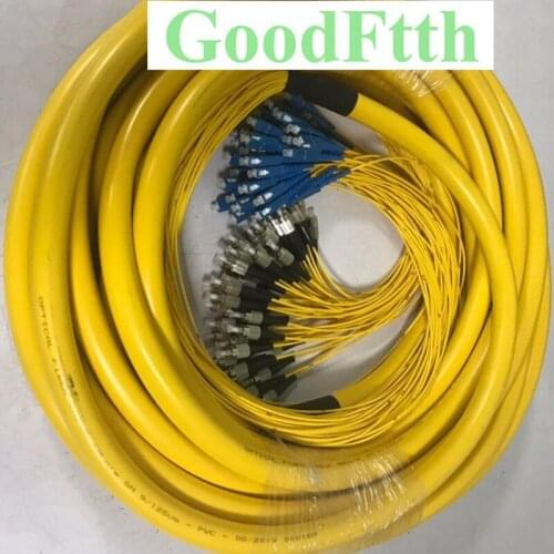 Patch Cord Jumper SC-FC UPC SM 48 Cores Fibers Trunk Breakout 2.0mm GoodFtth 10-50m