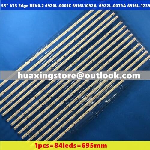 5 PCS/lot LED Backlight strip for LG 55LA640S 6922L-0048A 6922L-0079A 6922L-0061A 55E610G 55 V13 Edge 6920L-0001C 6916L1092A