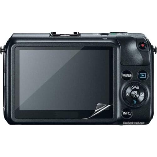 3 x Clear PET LCD Screen Protector Cover for Canon EOS 60D 600D 550D M M2 Kiss X5 X4 Rebel T3i T2i Protective Film Protection