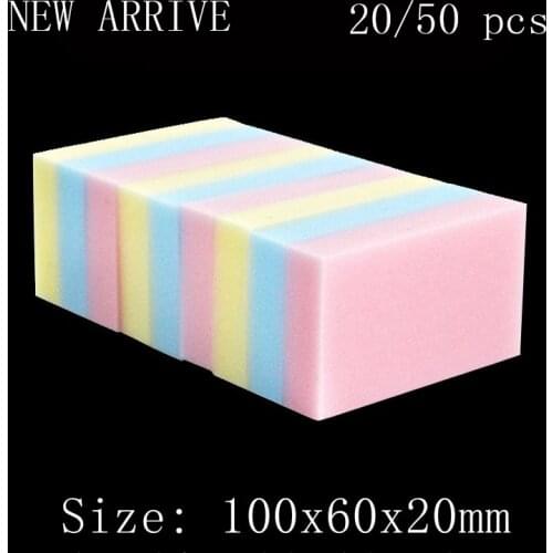 10*6*2cm Color Melamine Sponge Magic Sponge Eraser Melamine Sponge Cleaner Cleaning Sponge for Kitchen Bathroom Cleaning Tools