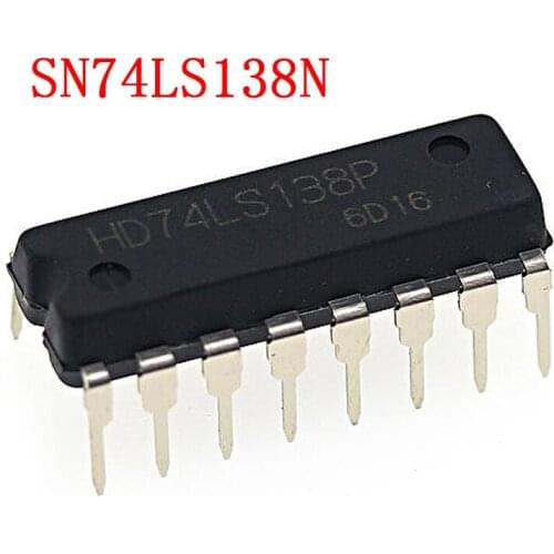 10PCS SN74LS138N DIP SN74LS138 DIP-16 74LS138