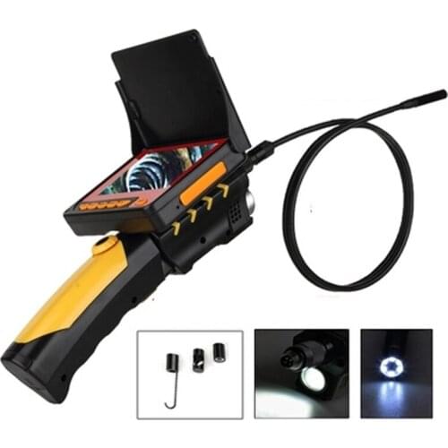 4.3" LCD 1M/3M/5M Cable Reel Video Digital Inspection Camera 8.2MM Borescope Endoscope Zoom Rotate