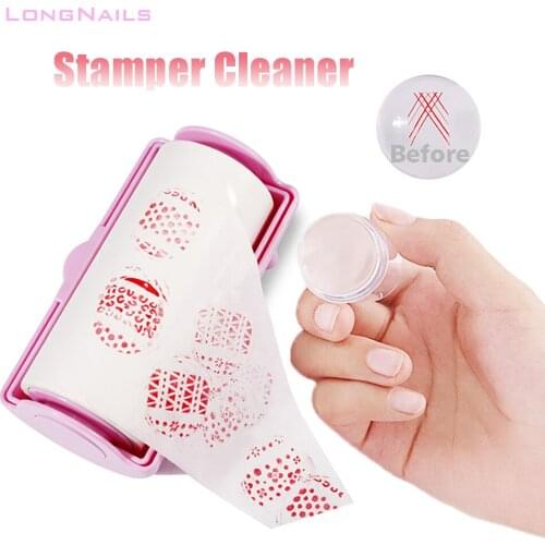 60pcs-Sheet Polish Stamper Cleaner Gel Absorbing 11.5*6cm Manicure Templates Stamping Clean Tools Nail Varnish Clear Tools YZ042