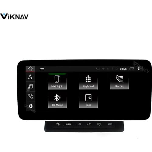 Android car radio for AUDI Q5 2009-2015 screen stereo receiver car GPS navigation multimedia player auto audio 2din