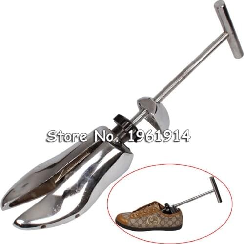 Free Shipping Woman Aluminium Shoe expander stretcher ladys shoes 34 - 42 shoe tree High Quality Shoemaking Tool