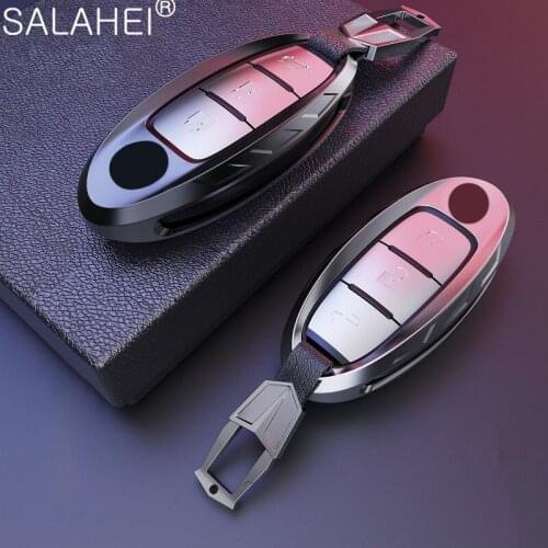 Zinc Alloy Car Remote Key Case Cover For Nissan Qashqai Juke J10 J11 X-Trail T32 T31 Kicks Tiida Pathfinder Murano Note Infiniti