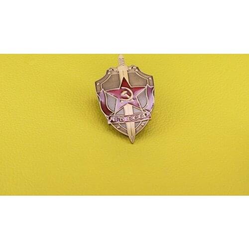 CCCP Russian Medal Brooch KGB Enamel Pin USSR Award Sign Badge WW2 military jewelry