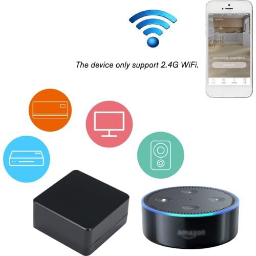 Remote IR Control Hub Wi-Fi Enabled Infrared Universal Remote Controller For Air Conditioner TV DVD Using Tuya Alexa Google Home