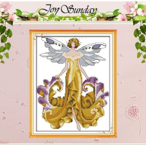 Iris Spirit Painting Patterns Counted Cross Stitch 11CT 14CT Cross Stitch Sets Chinese Cross-stitch Kits Embroidery Needlework
