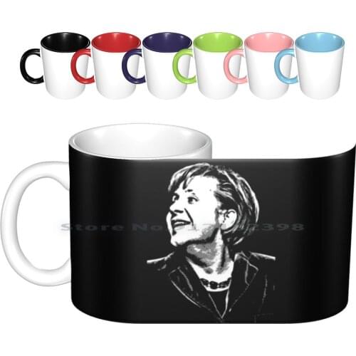 Ceramic Mugs Coffee Cups Milk Tea Mug Angela Dorothea Merkel German Stateswoman Research Scientist Chancellor Of Germany