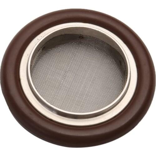 KF-16/25/40/50 80 Mesh Bracket FKM O-Rring Seal With Soft Filter For Vacuum Tri Clamp Pipe Beer Brewing Diary Product