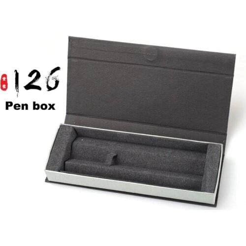 Jinhao Gift Pen Box Black Grain Quality Good Fountain Pen Box Paper Box 100 Customizable Trademark Pencil Box